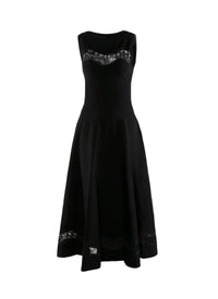 Sleeveless dress - Intense Black