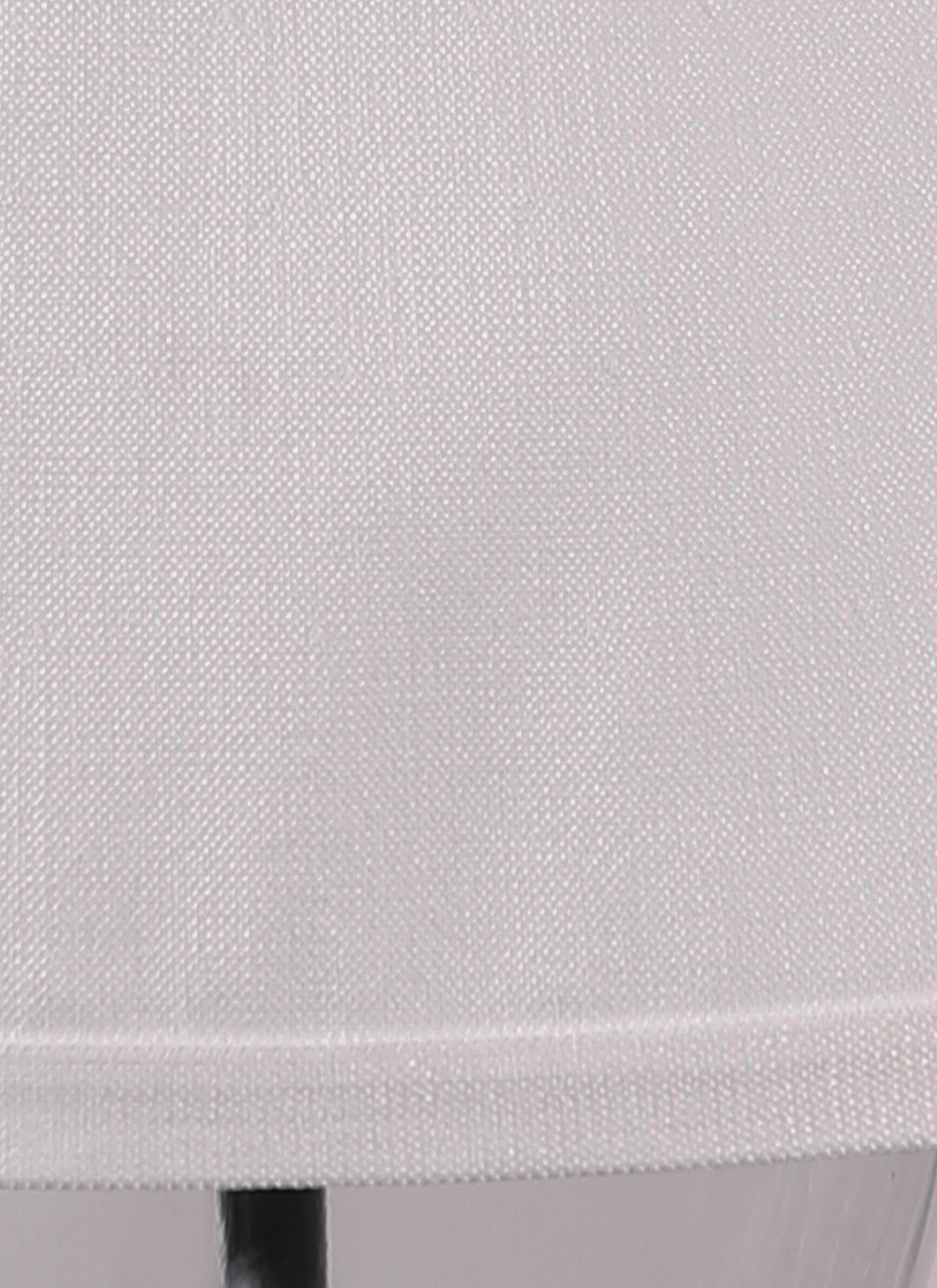 Short-sleeved tunic in raffia - White