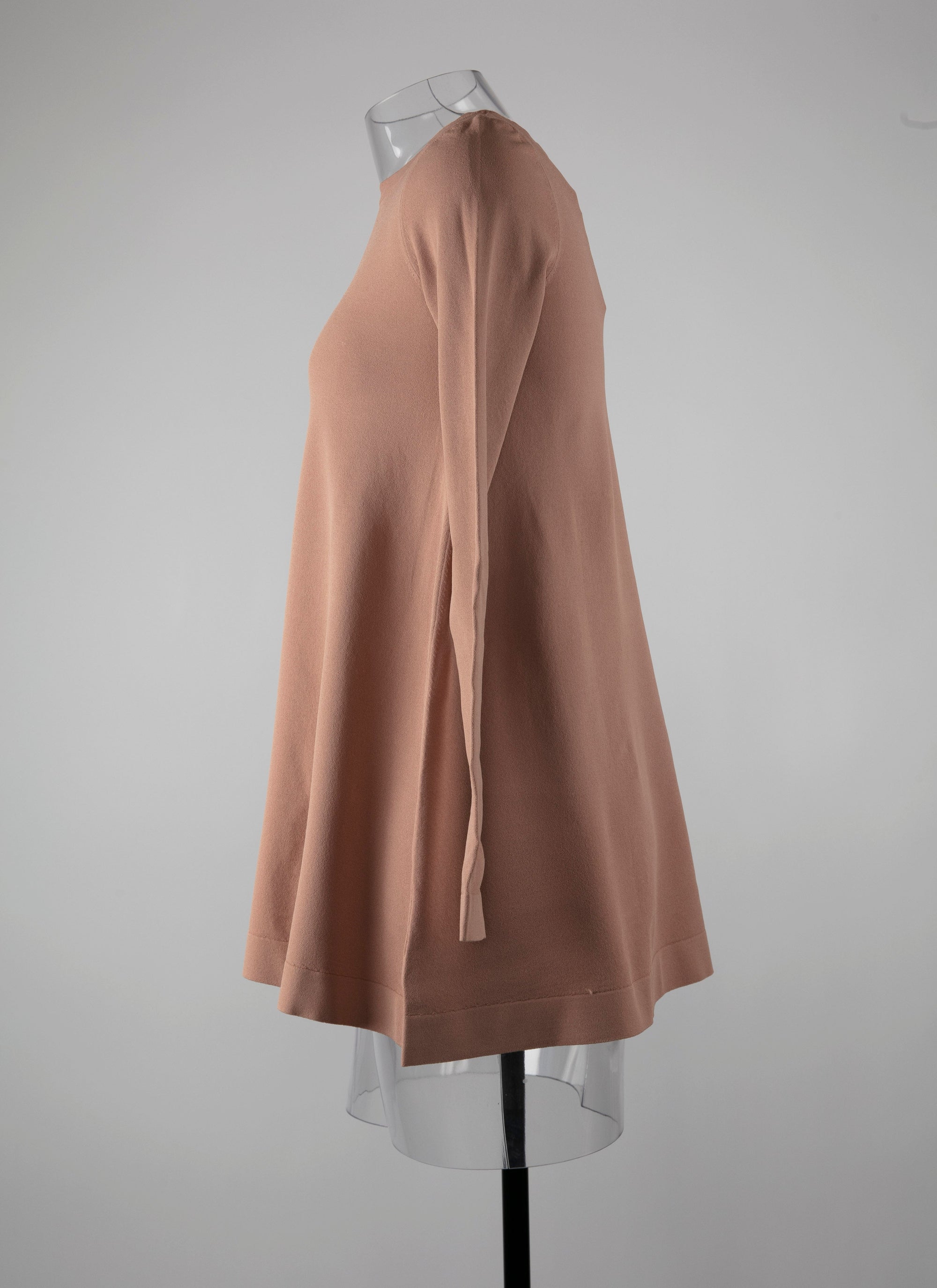 Long sleeve flowing top - Sandalwood
