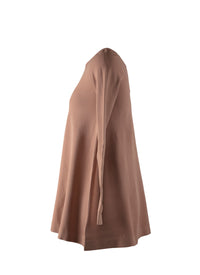 Long sleeve fluid jumper - Sandalwood