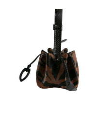 Rose marie mini bag - Brown & Black
