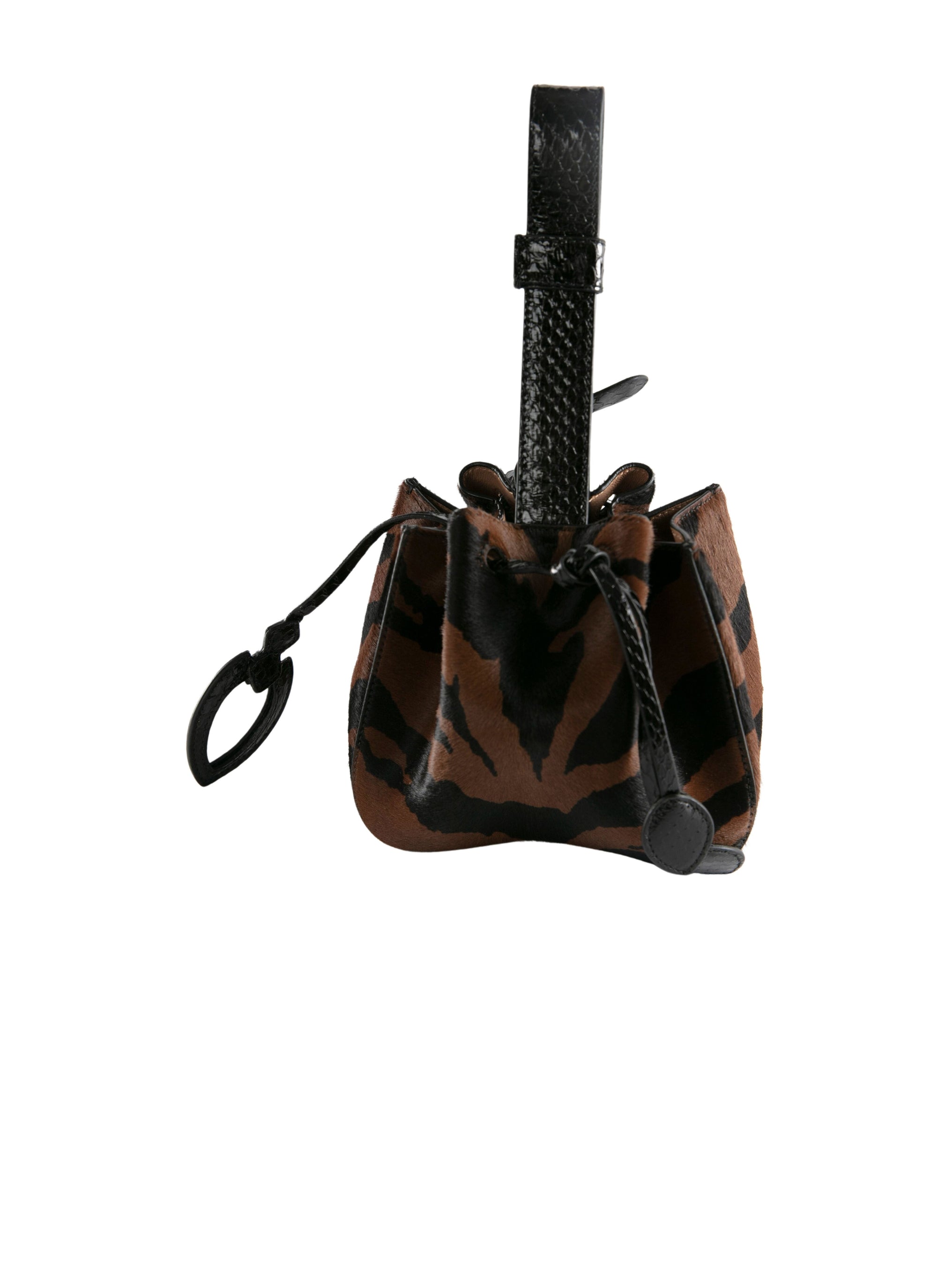 Rose marie mini bag - Brown & Black
