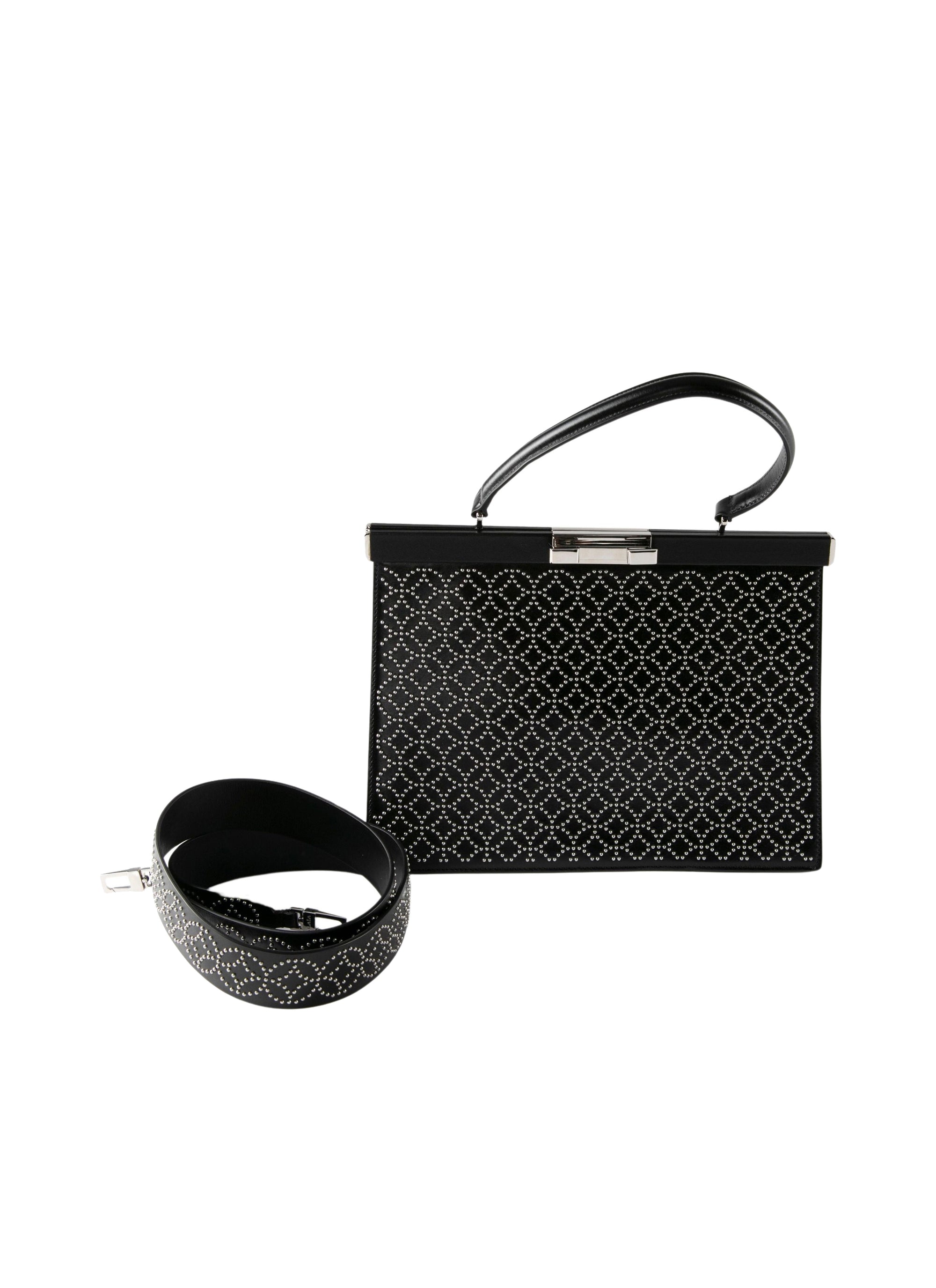 Cecile medium bag - Black intense