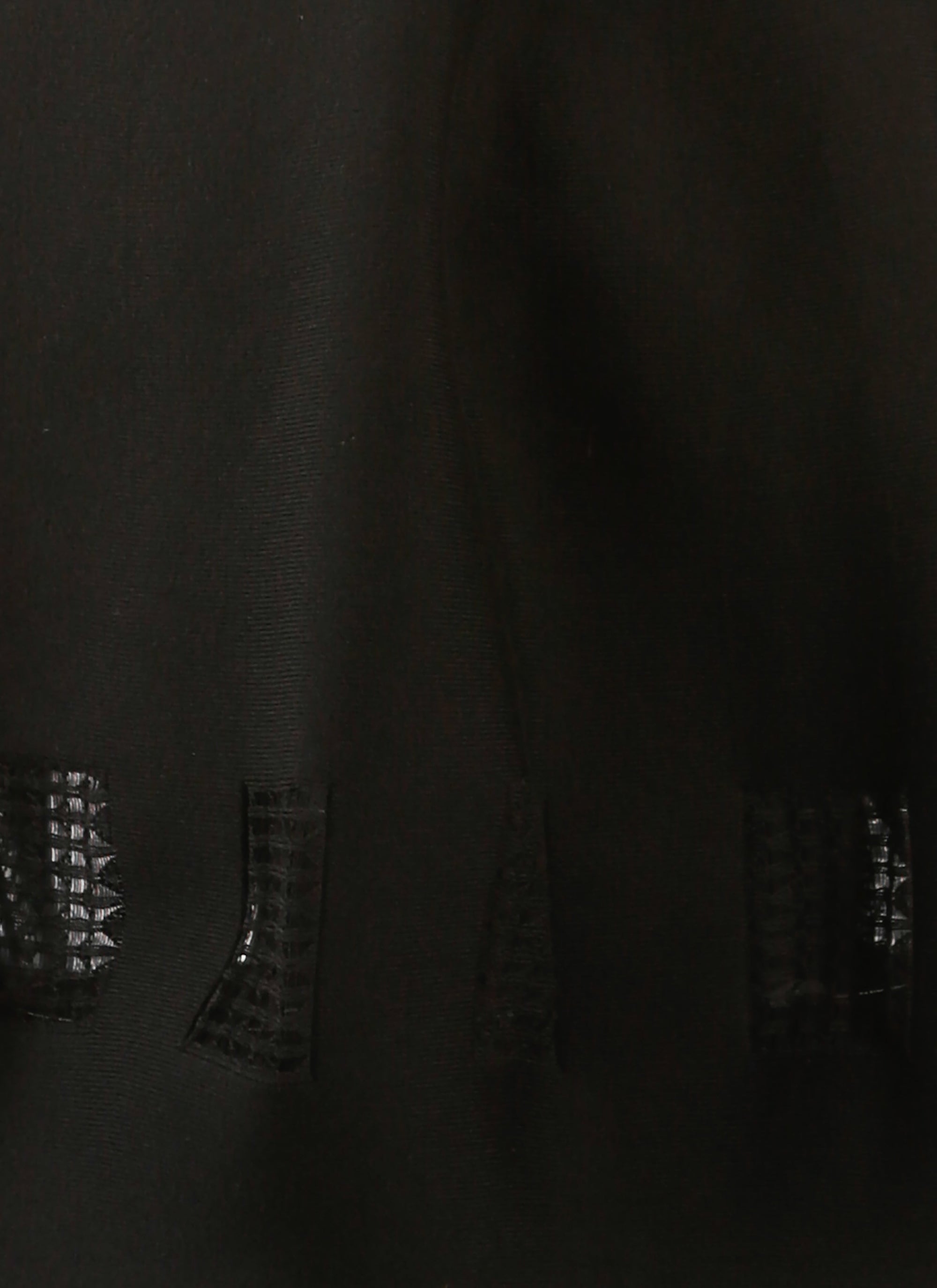 Wool Finistrelle skirt - Black intense