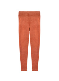 Iconic velvet legging - Caramel
