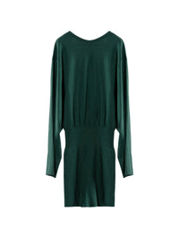 Supreme Wool Long Sleeve Playsuit - Empire Green