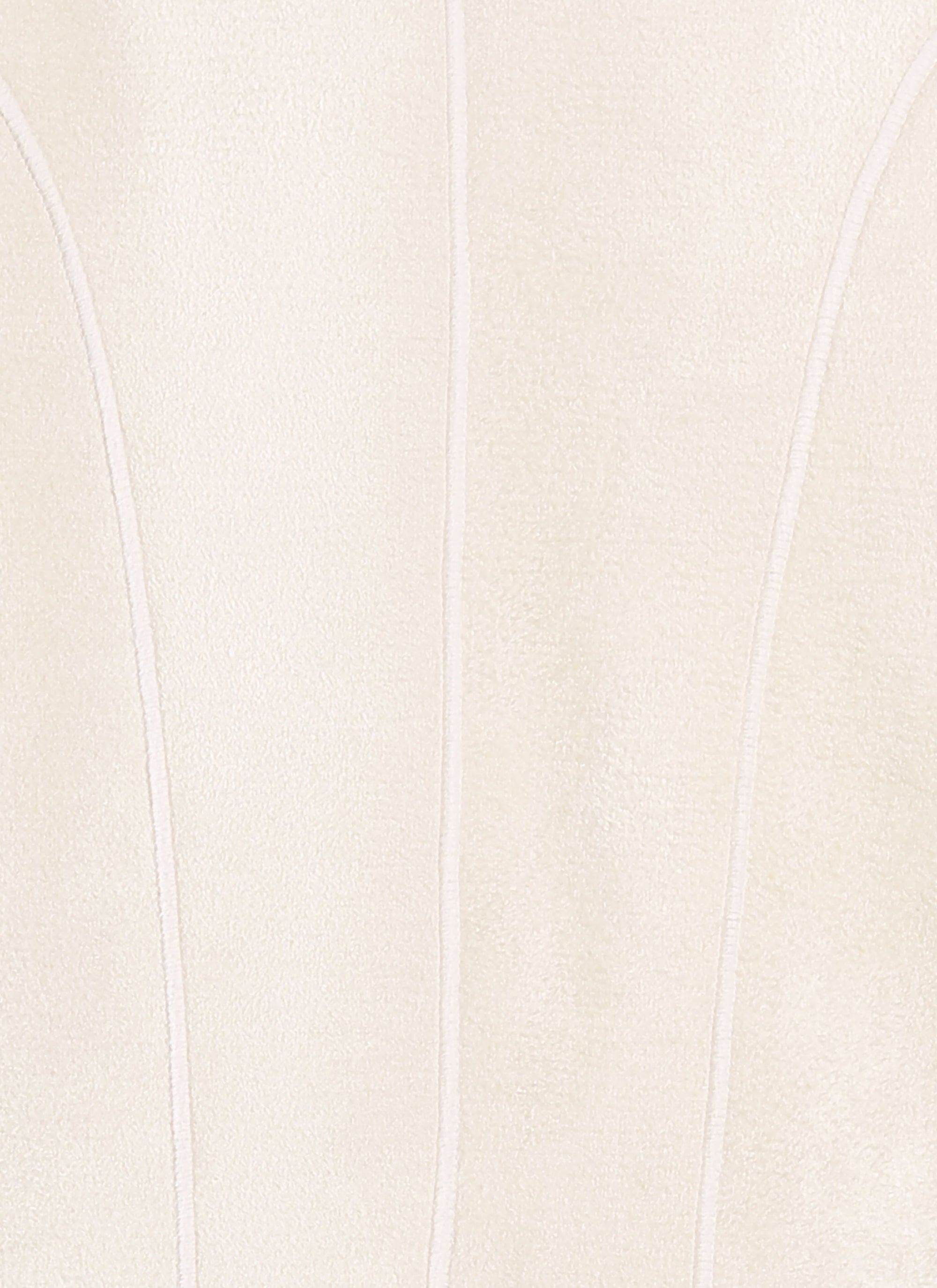 Long sleeve jumper in iconic velvet - Nude