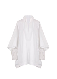 Shirt with batwing sleeves - Intense White