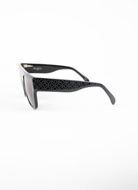 Cat-eye glasses - Grey & Black