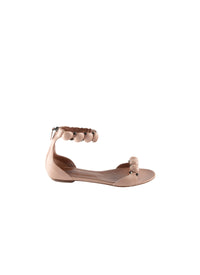 Bombe flat sandals in leather - Nude