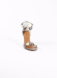 Bombe 90 sandals in leather - Multicolour