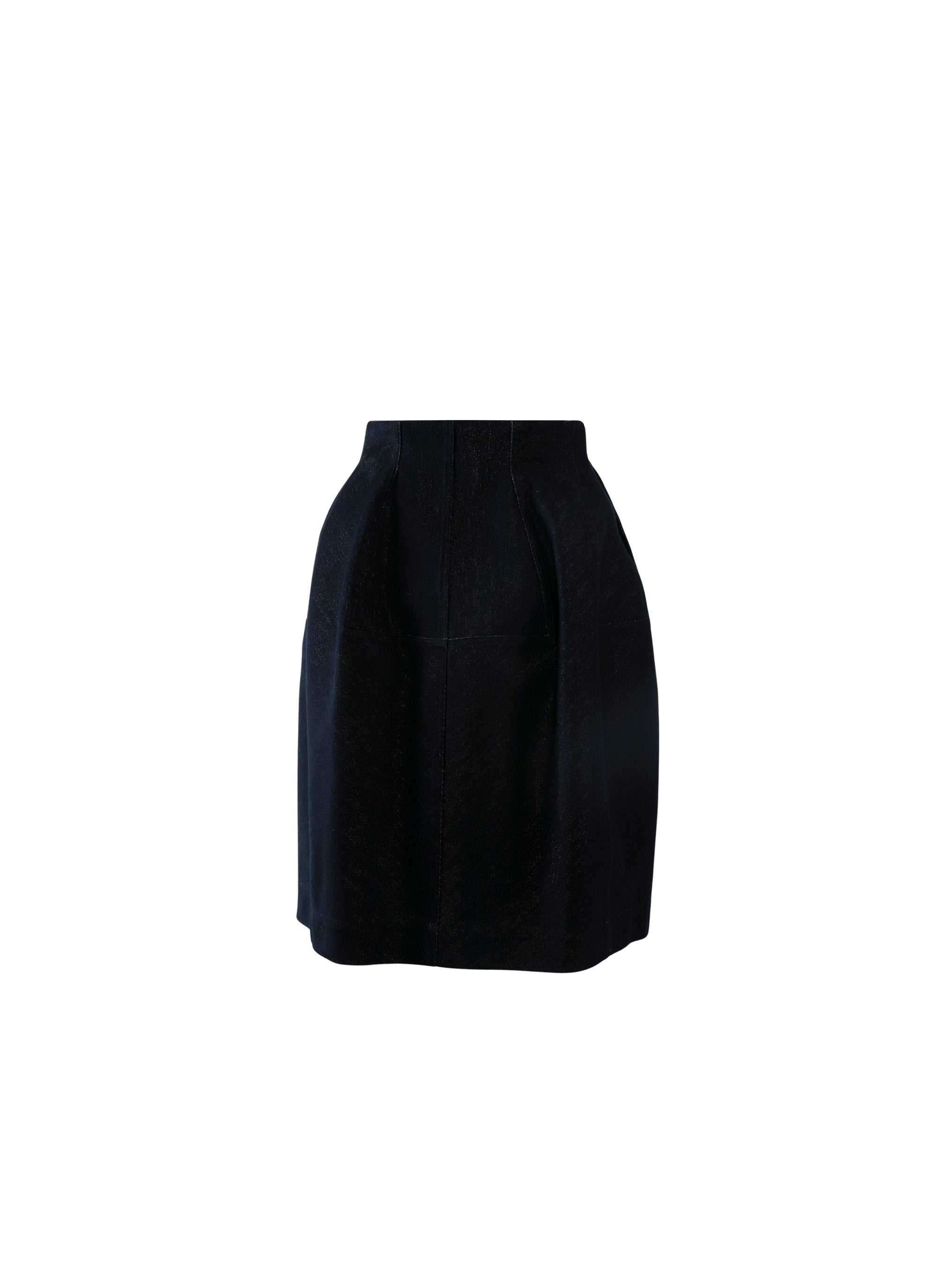 Denim ball skirt - Silver