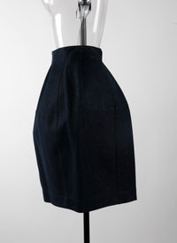 Denim ball skirt - Silver