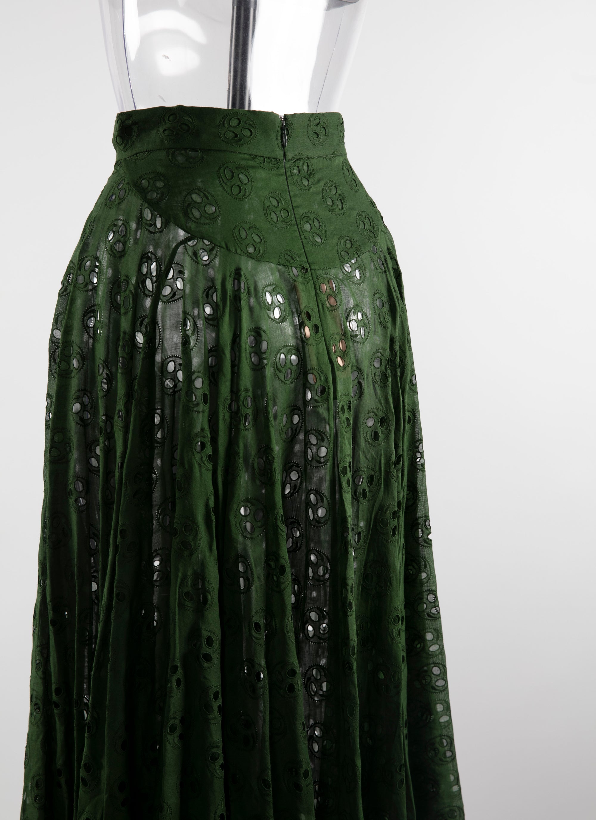 Perforated long skirt - Ficus