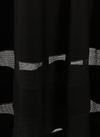 Mansart knitted skirt - Black intense