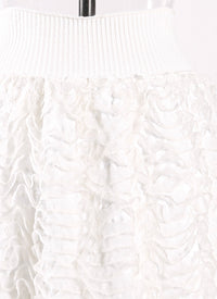 Houpette Skirt - White