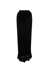 Falbalas long skirt - Black intense