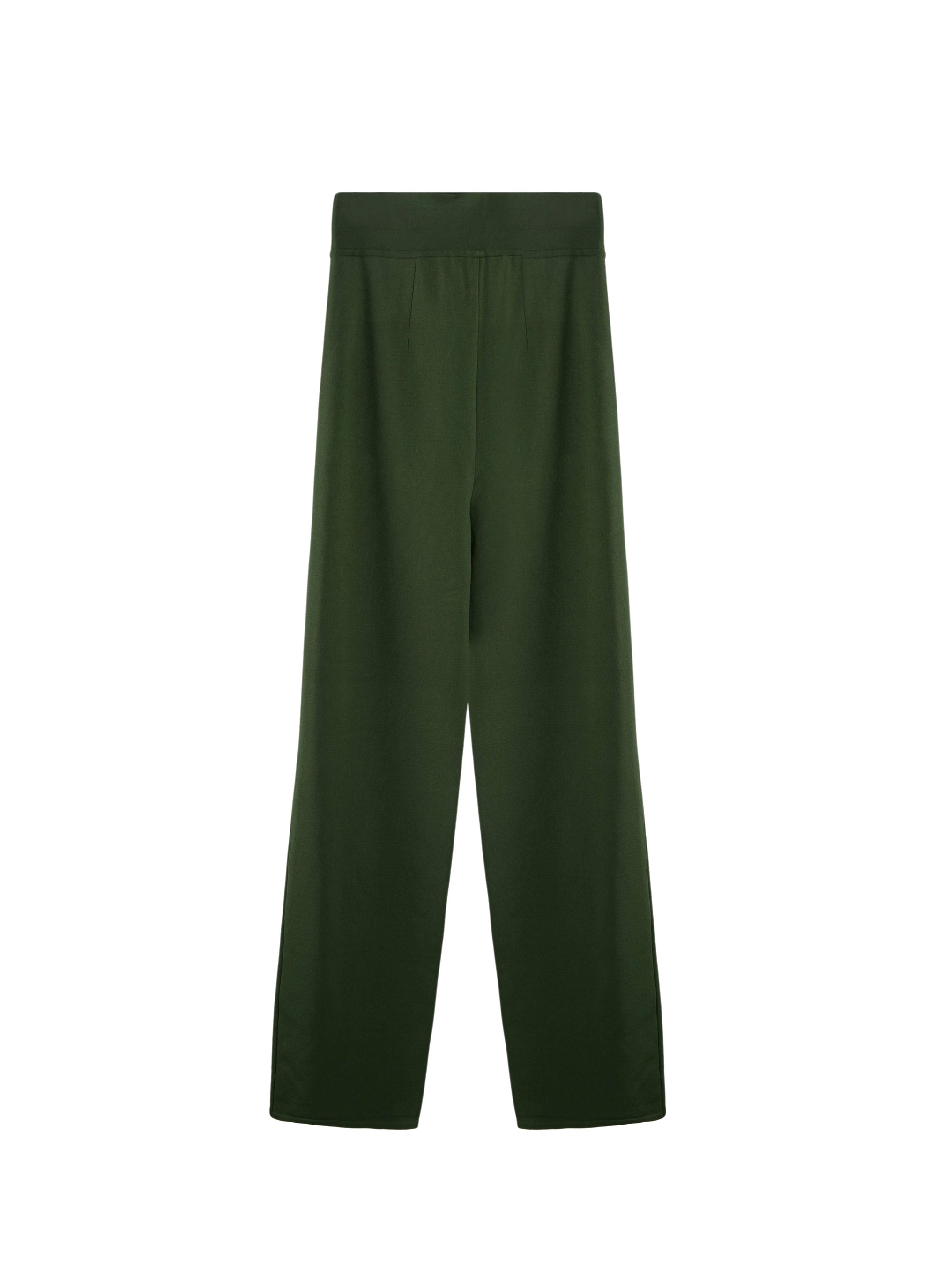Straight trousers with elastic waistband - Ficus