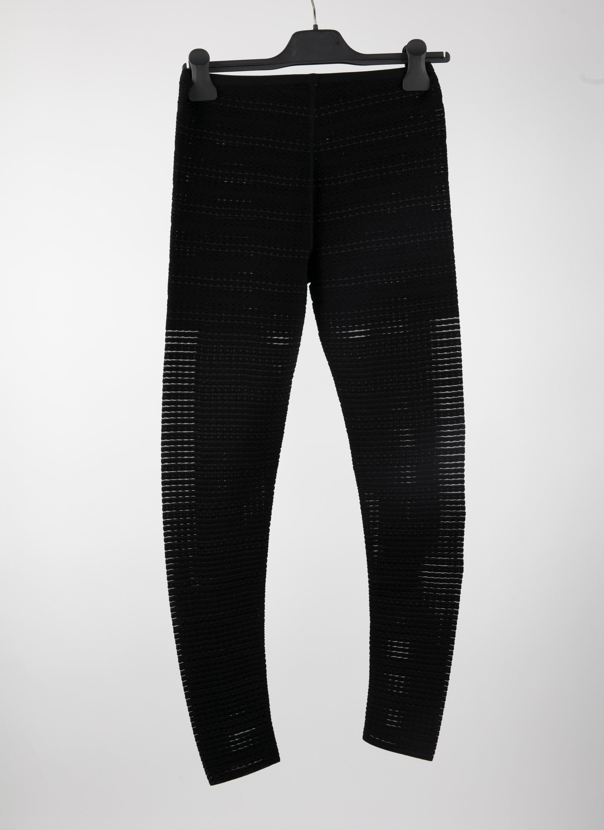 Brocade leggings - Black intense