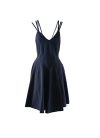 Short dress with triple straps - Night