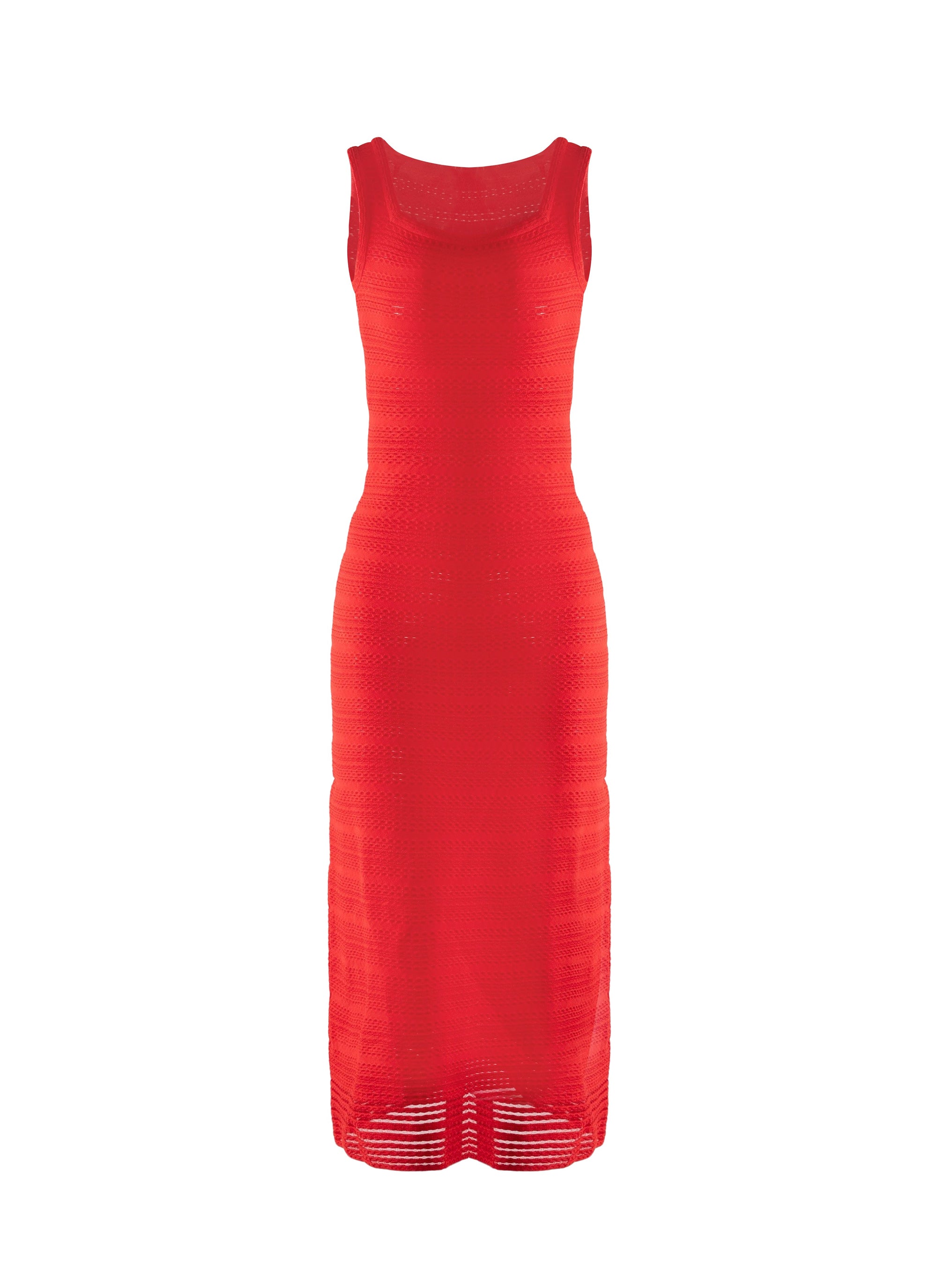 Sleeveless Maxi Dress - Scarlet