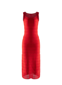Sleeveless maxi dress - Scarlet