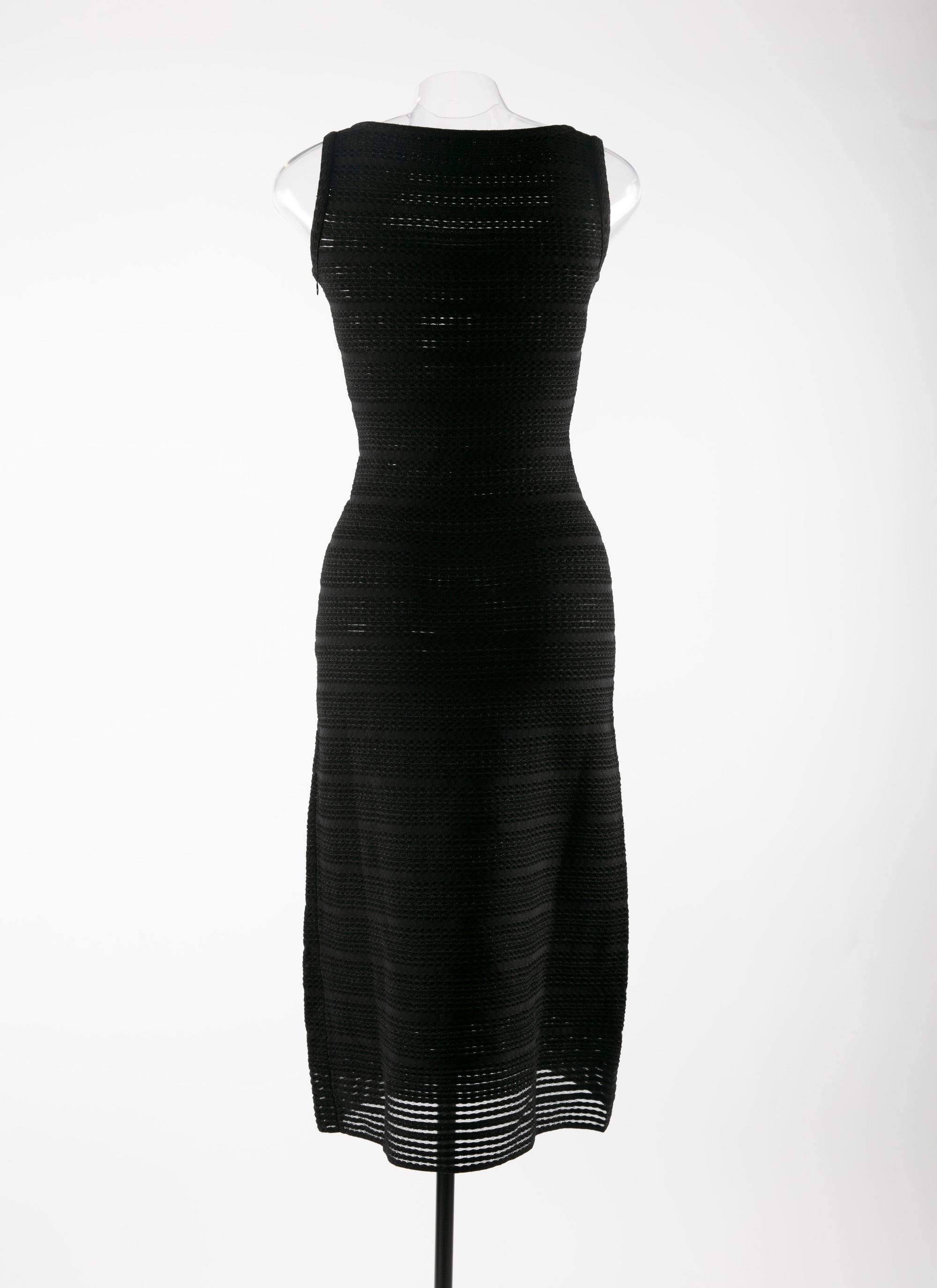 Sleeveless maxi dress - Intense Black
