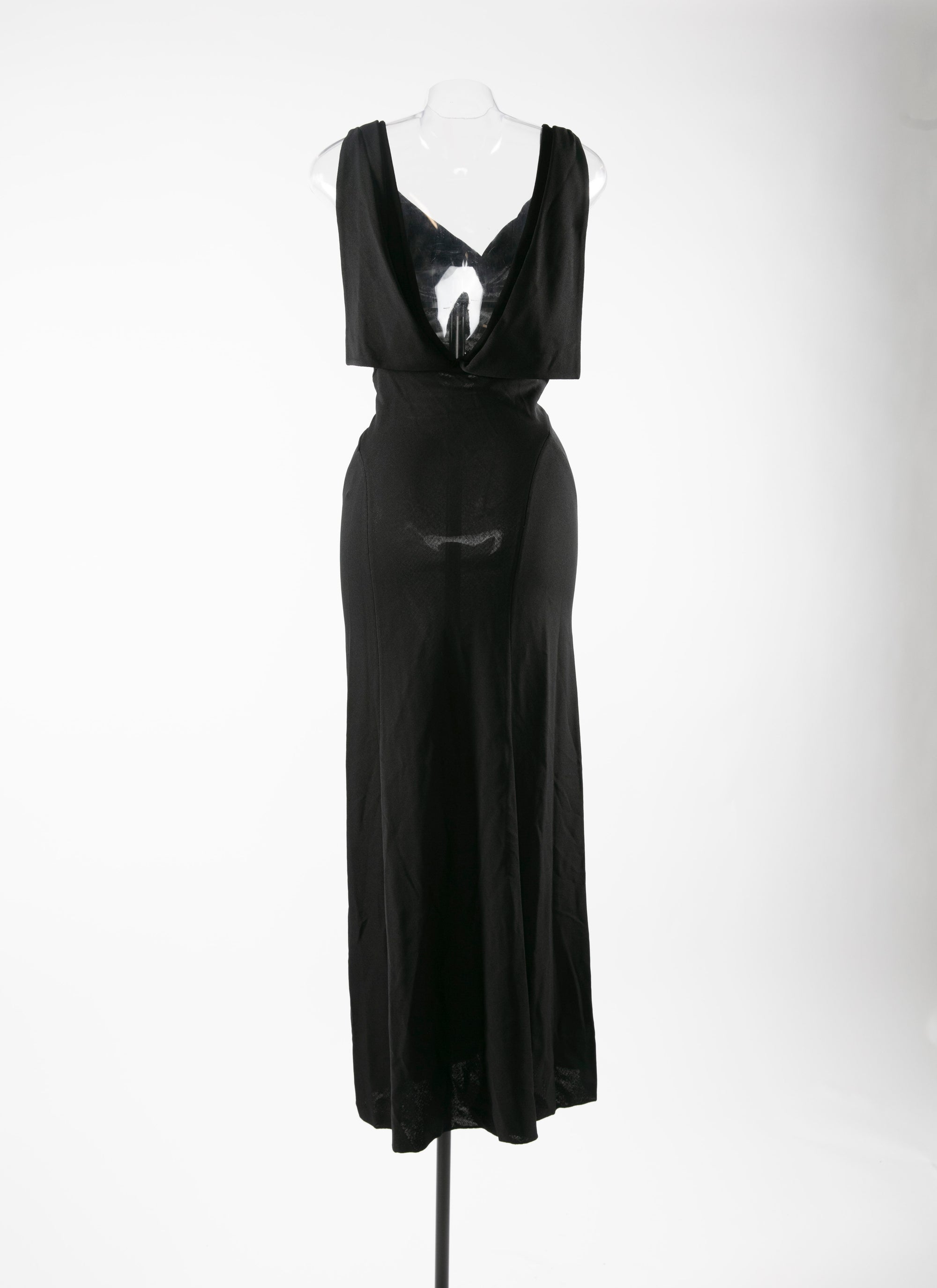 Vestal sleeveless dress - Black intense