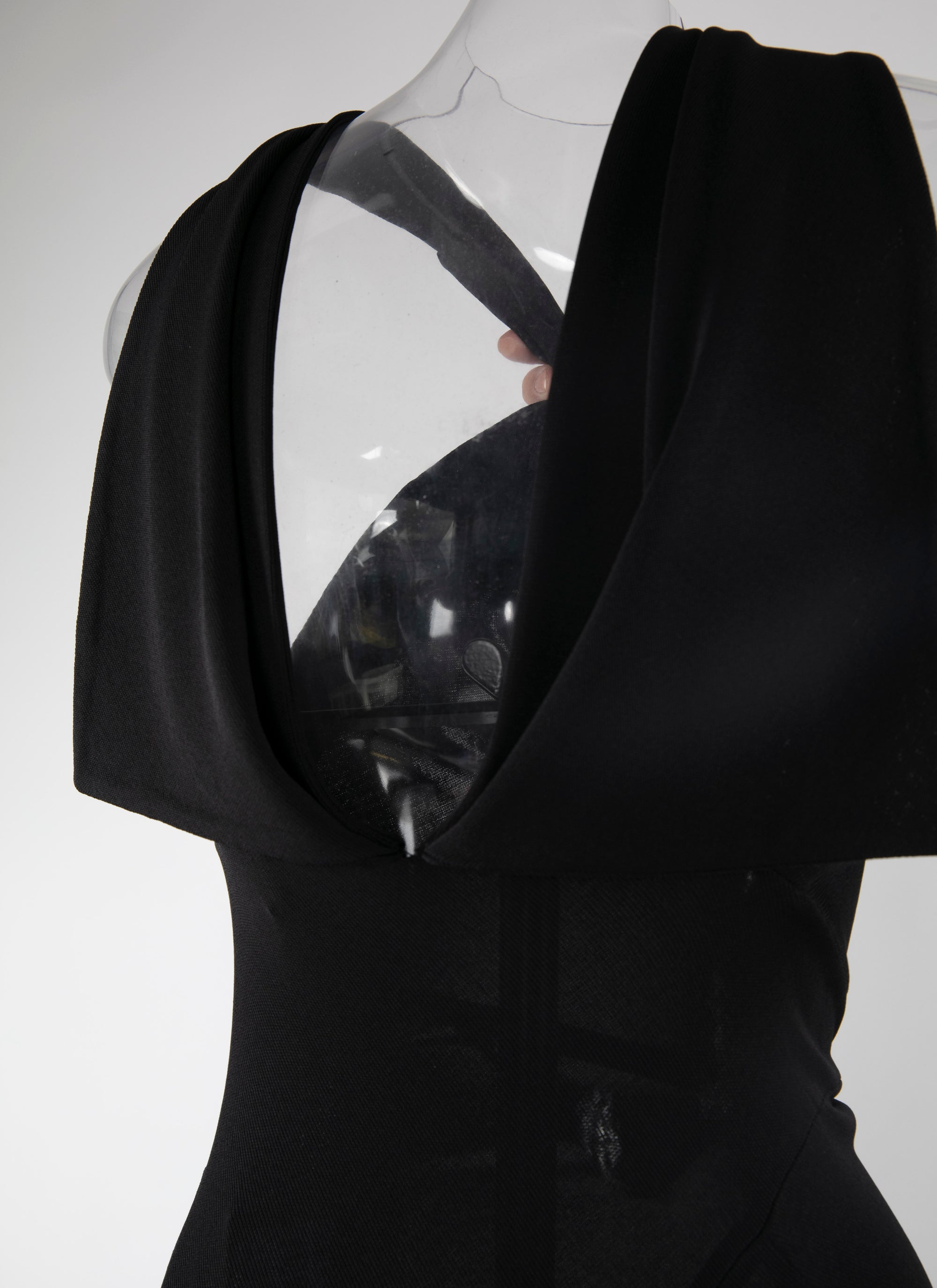 Vestal sleeveless dress - Black intense