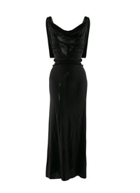 Vestal sleeveless dress - Black intense