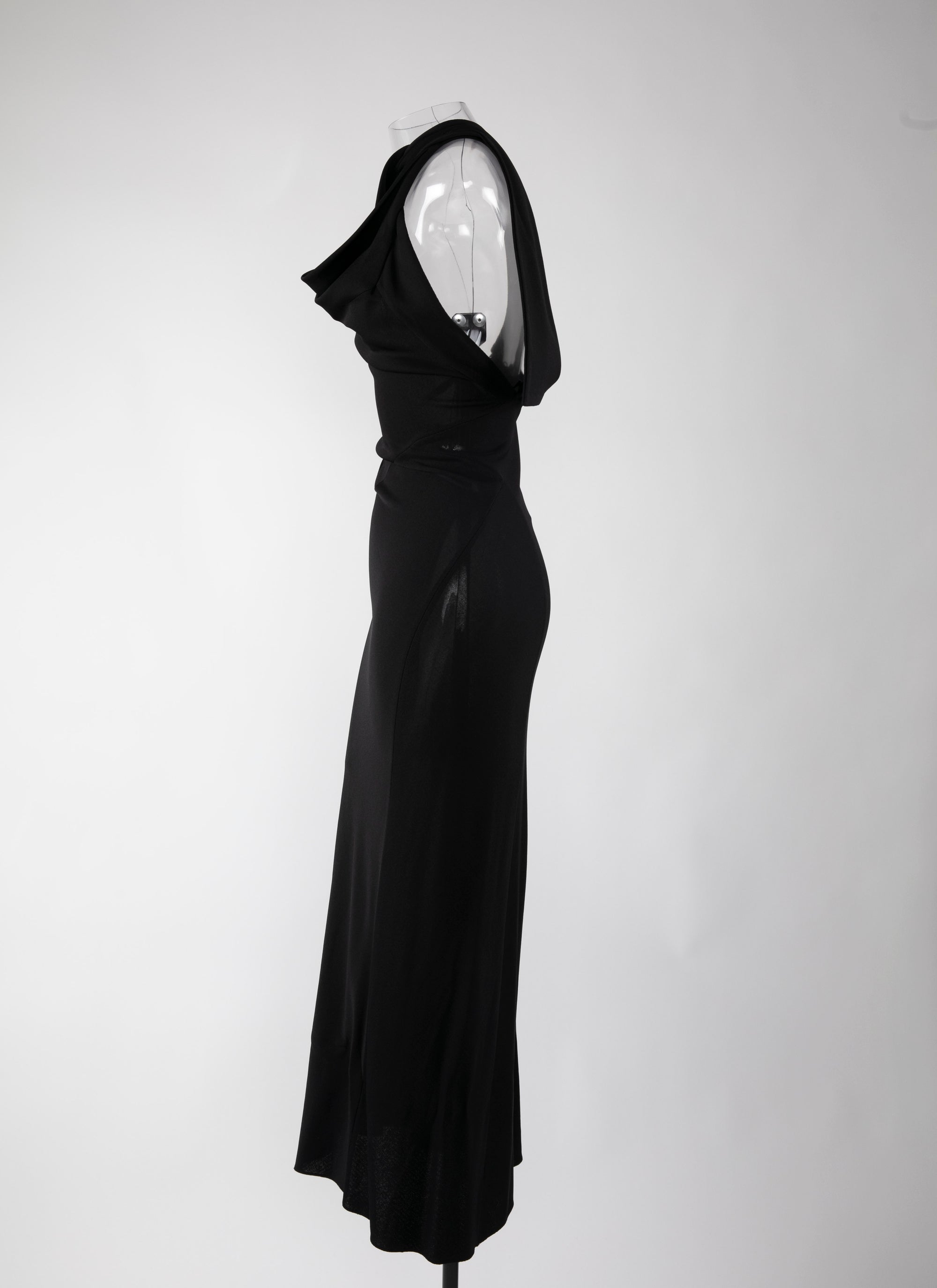 Vestal sleeveless dress - Black intense
