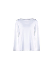 Pull à manches longues en maille - Blanc Neige