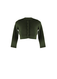 Long sleeve knitted cardigan - Ficus