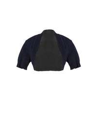 Trianon knitted short sleeve bolero - Night