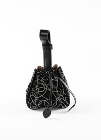 Rosemarie mini bag - Black intense