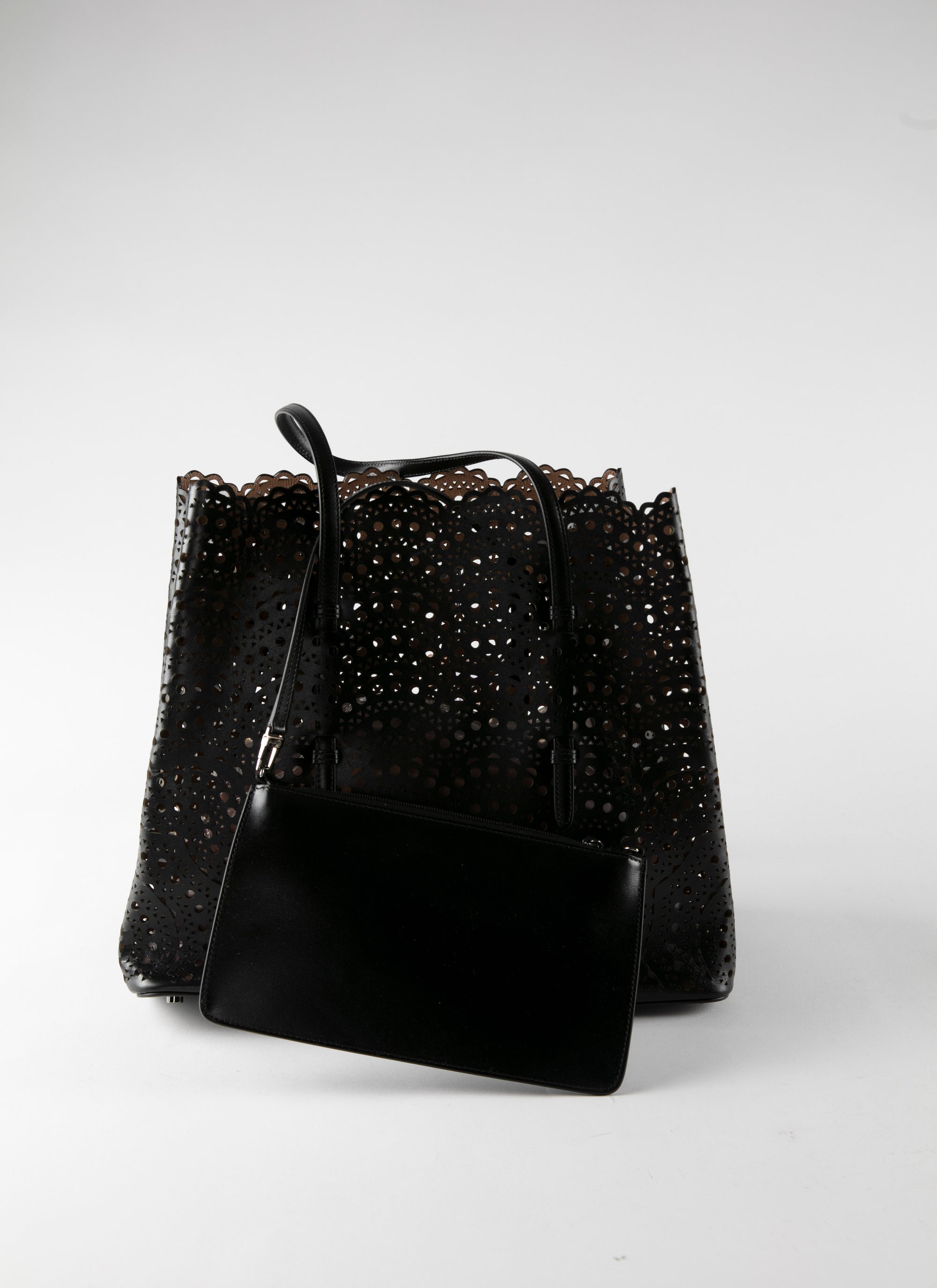 Mina Cabas bag - Black intense