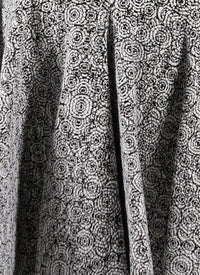 Spider short-sleeved knitted dress - White & Black
