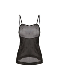 Intime sheer top - Black intense