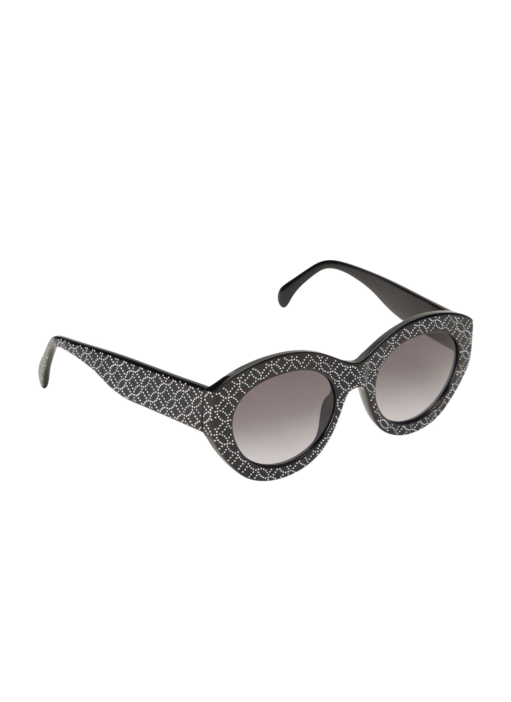 Silver-print glasses - Grey & Black