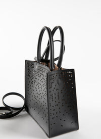 Bag Garance 16 in Leather - Black