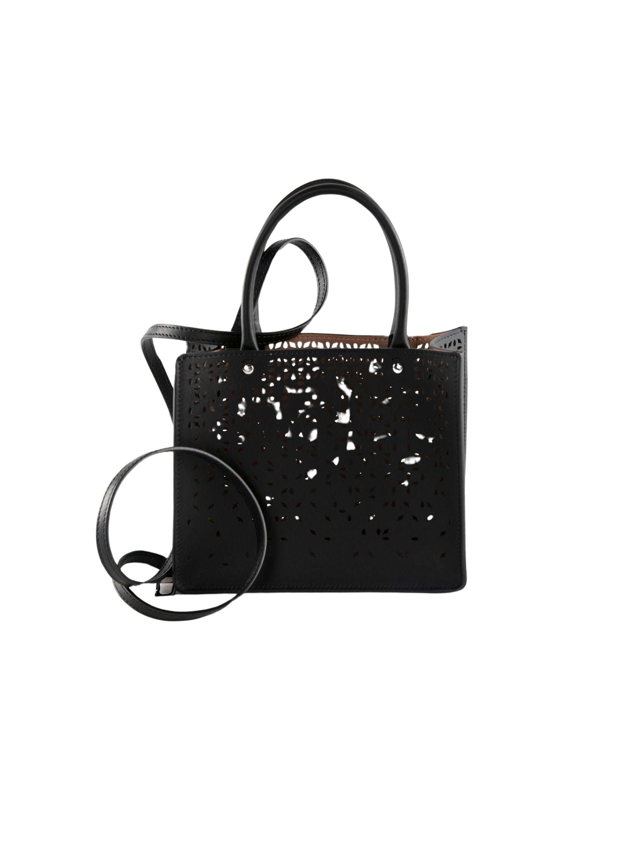 Bag Garance 16 in Leather - Black