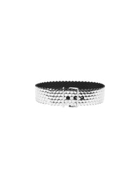 Brass belt - Silver