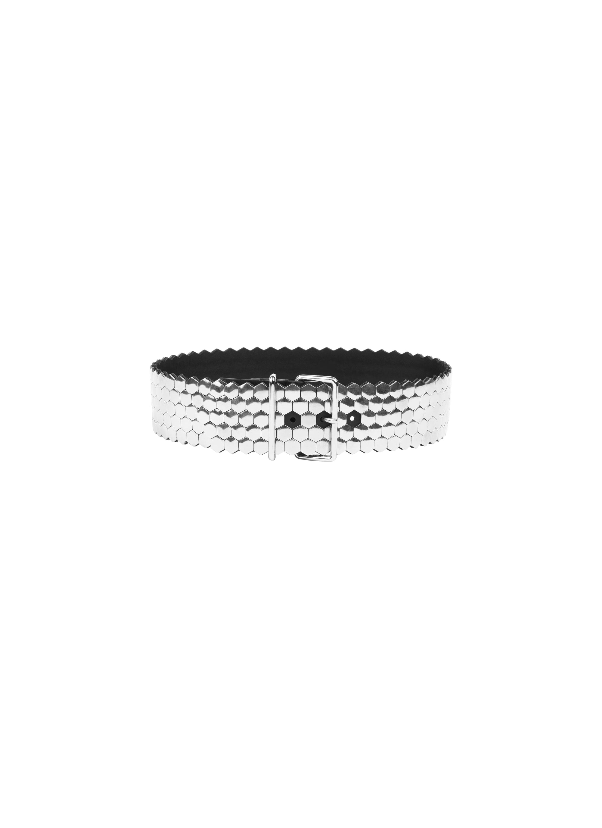 Brass belt - Silver