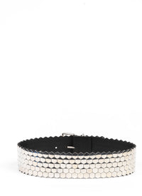 Brass belt - Silver