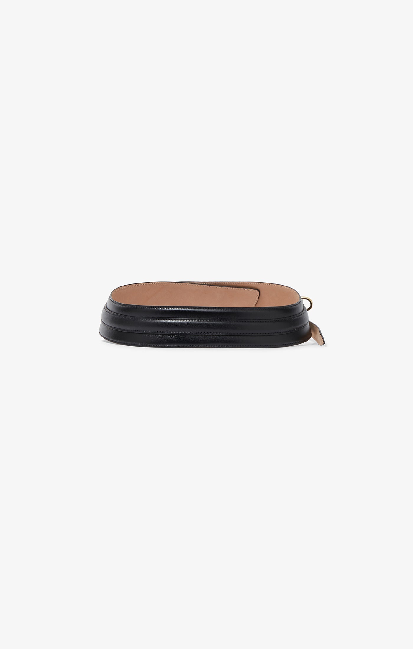 Ceinture Mini Mina en cuir - Noir