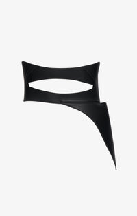 Leather Corset Harness - Black