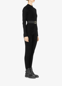Graphic fastening belt - Black intense