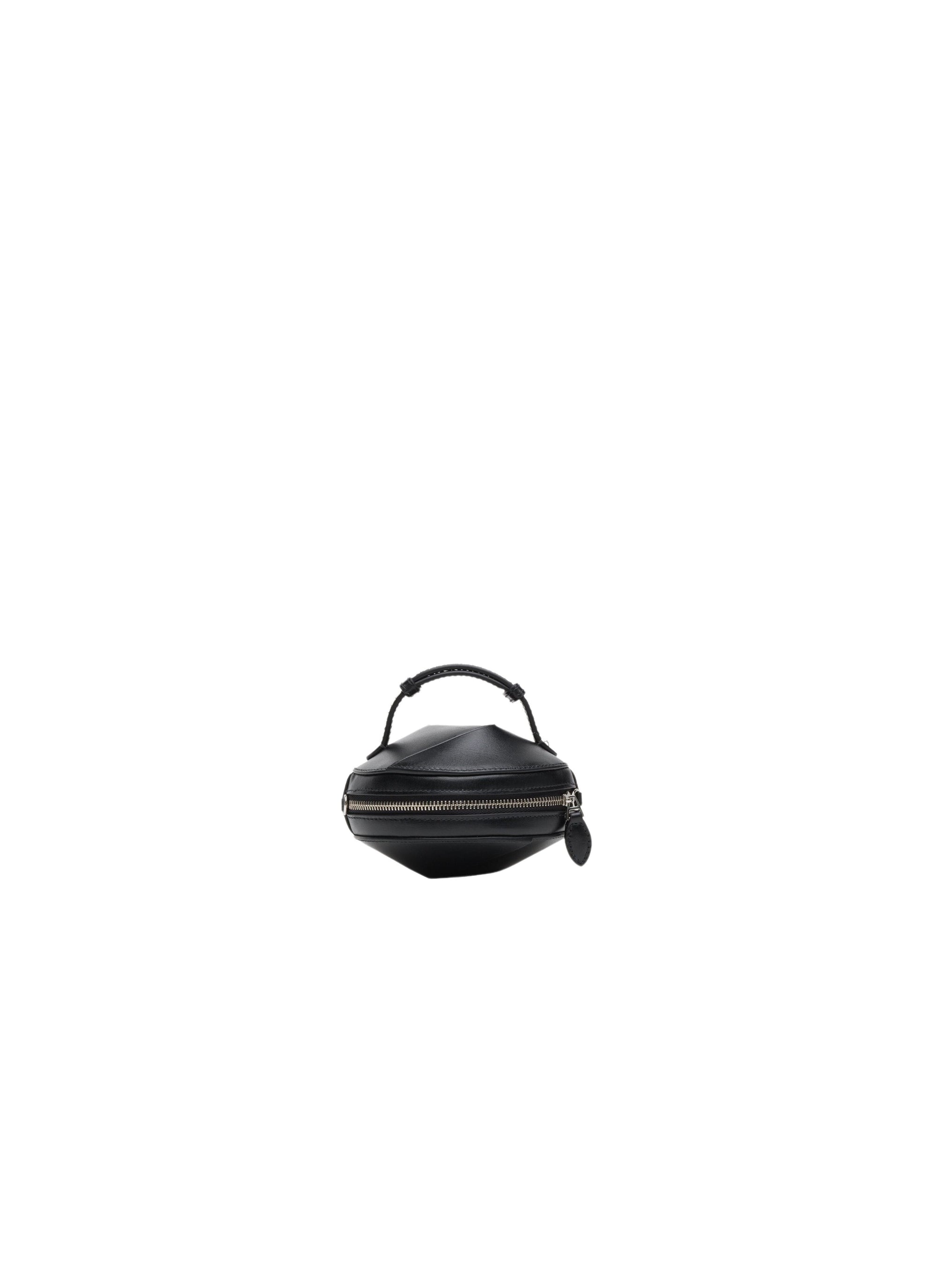 Leather bag Ellipse - Black