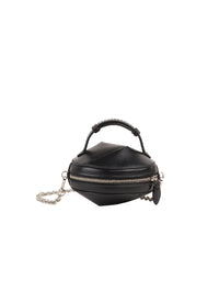 Leather bag Ellipse - Black