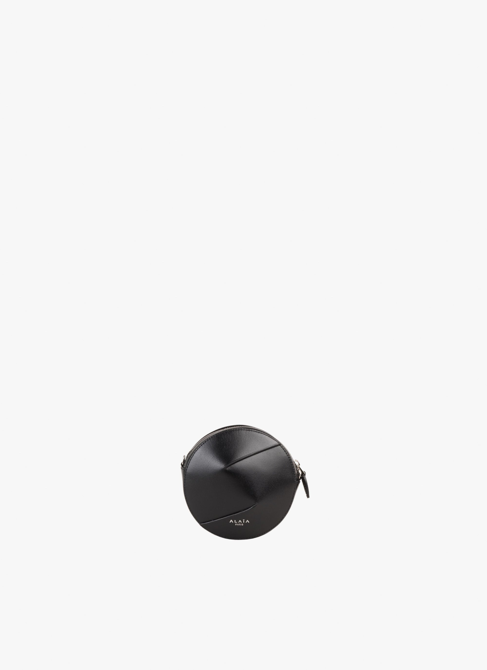 Leather bag Ellipse - Black
